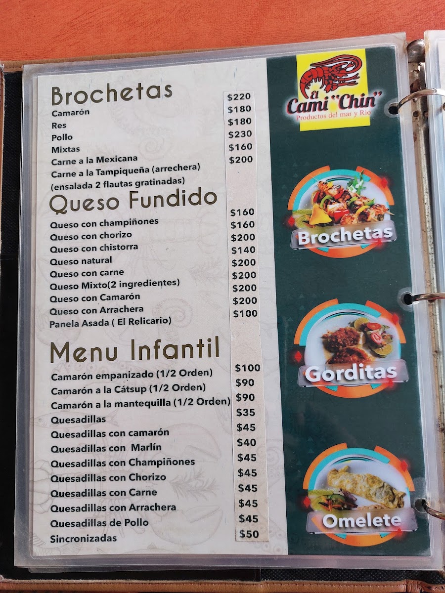 Restaurant El Camichin Menu - Image 3
